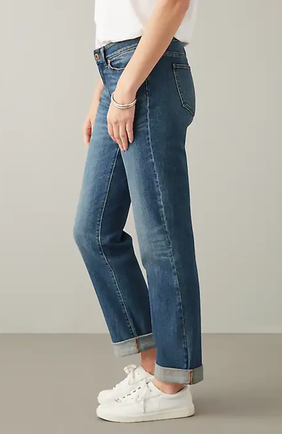 Relaxed Boyfriend Jeans | Jjill