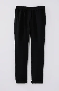 Relaxed Linen Straight-Leg Pants | Jjill