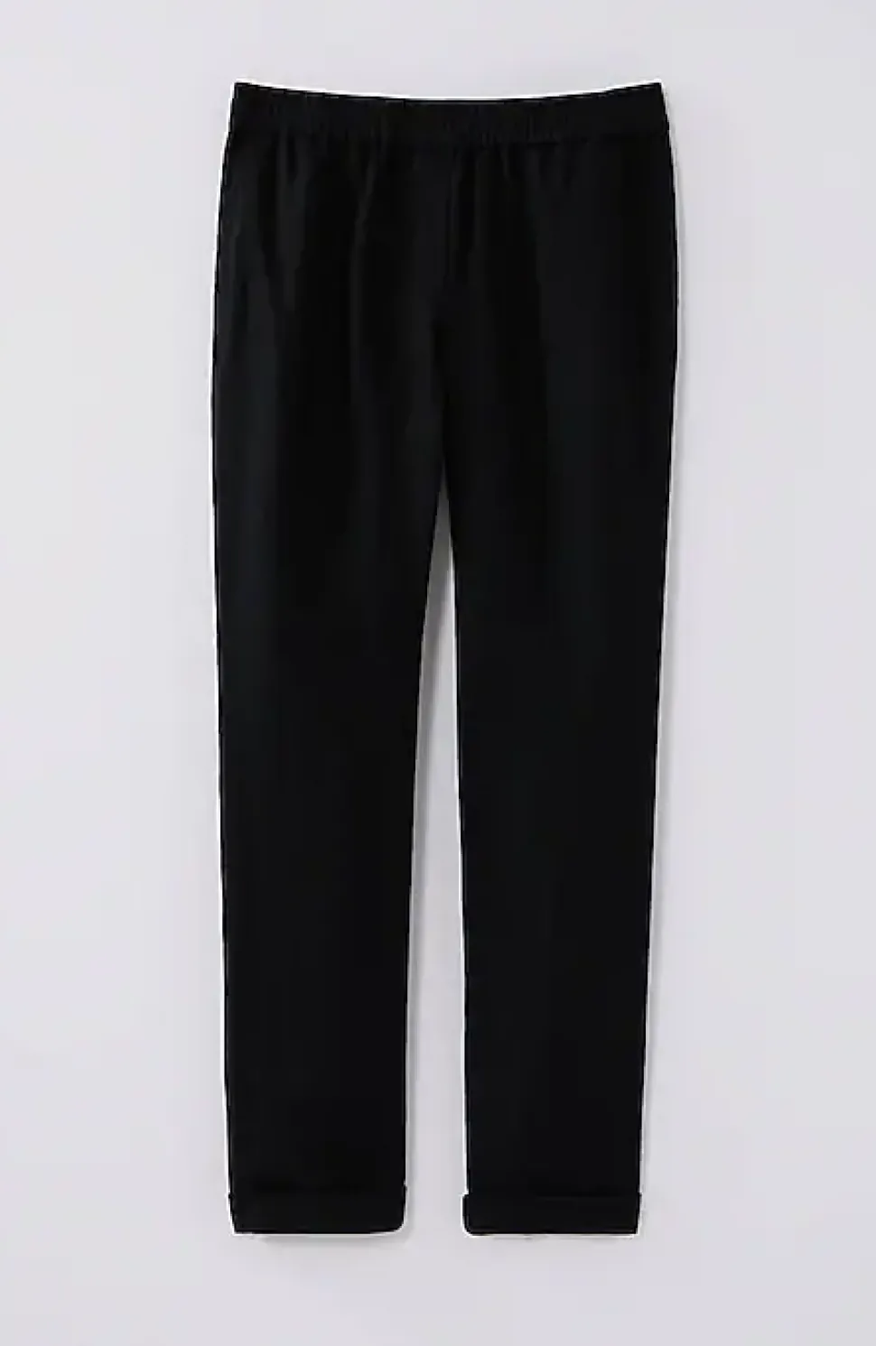 Relaxed Linen Straight-Leg Pants | Jjill