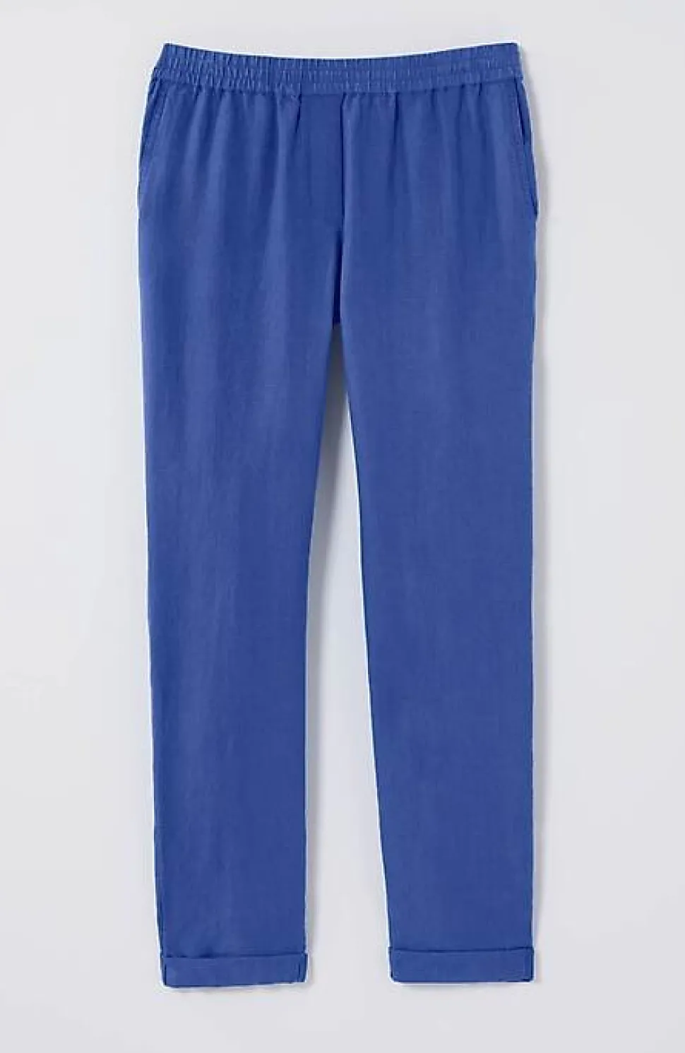 Relaxed Linen Straight-Leg Pants | Jjill