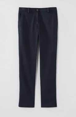 Sateen Slim-Leg Pants | Jjill