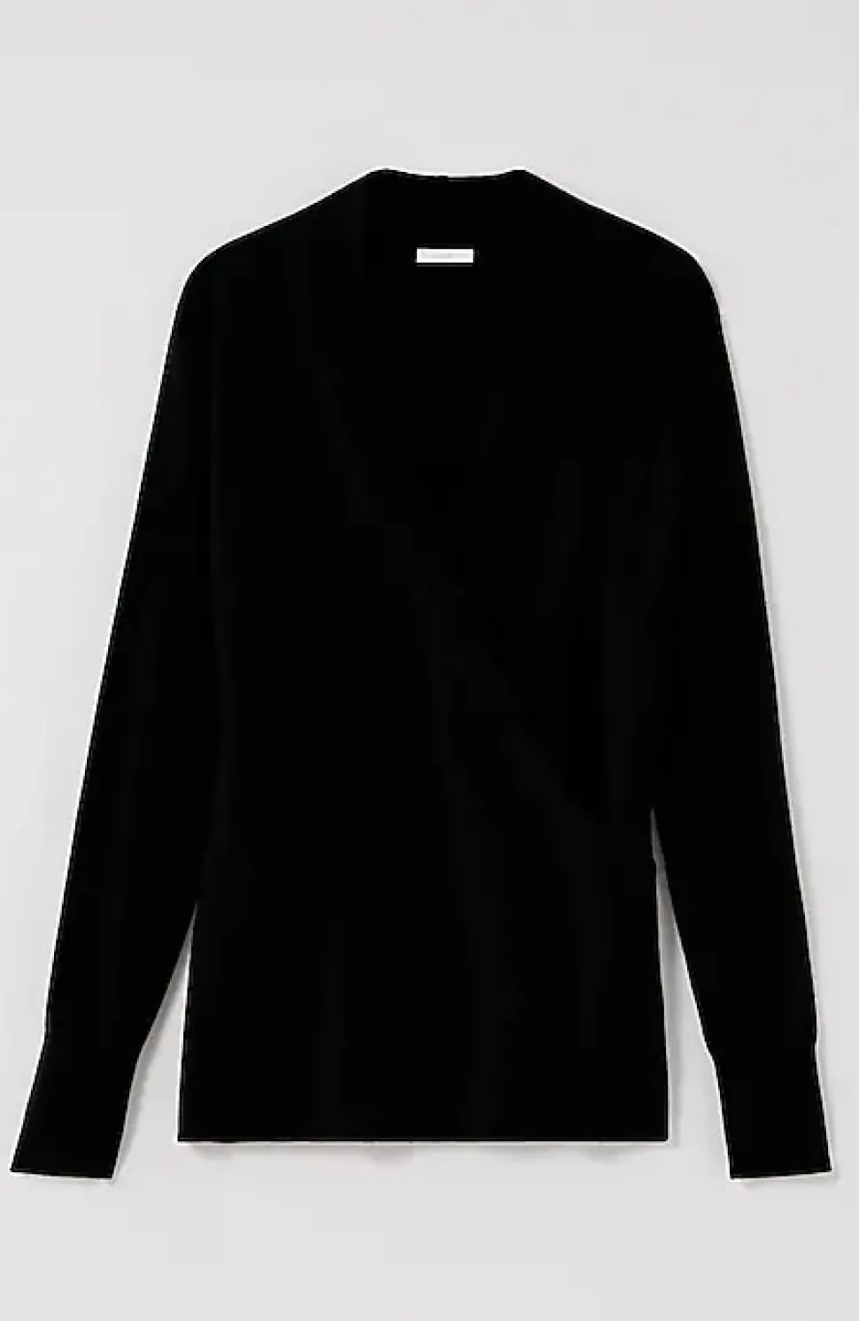 Seamed Wrap Sweater | Jjill