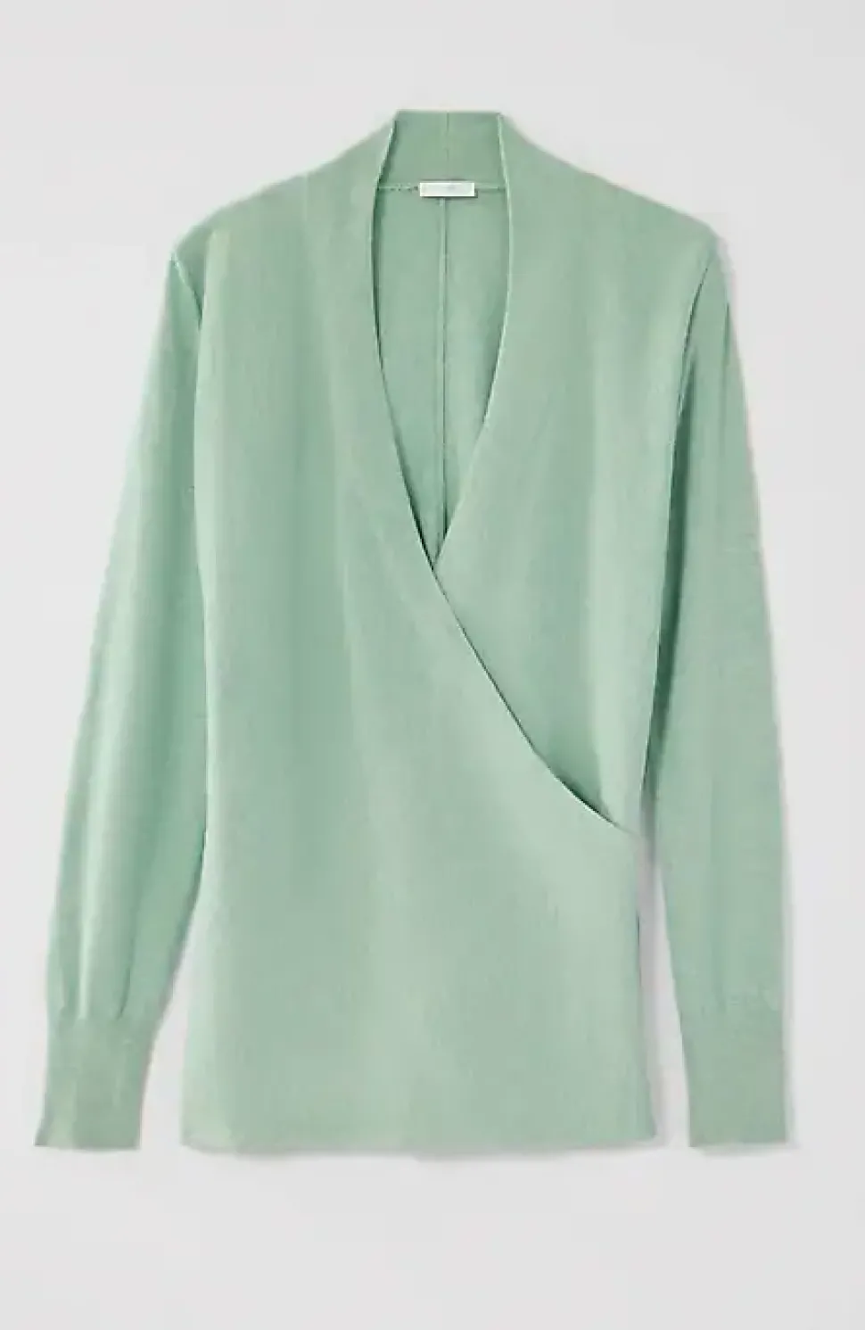 Seamed Wrap Sweater | Jjill