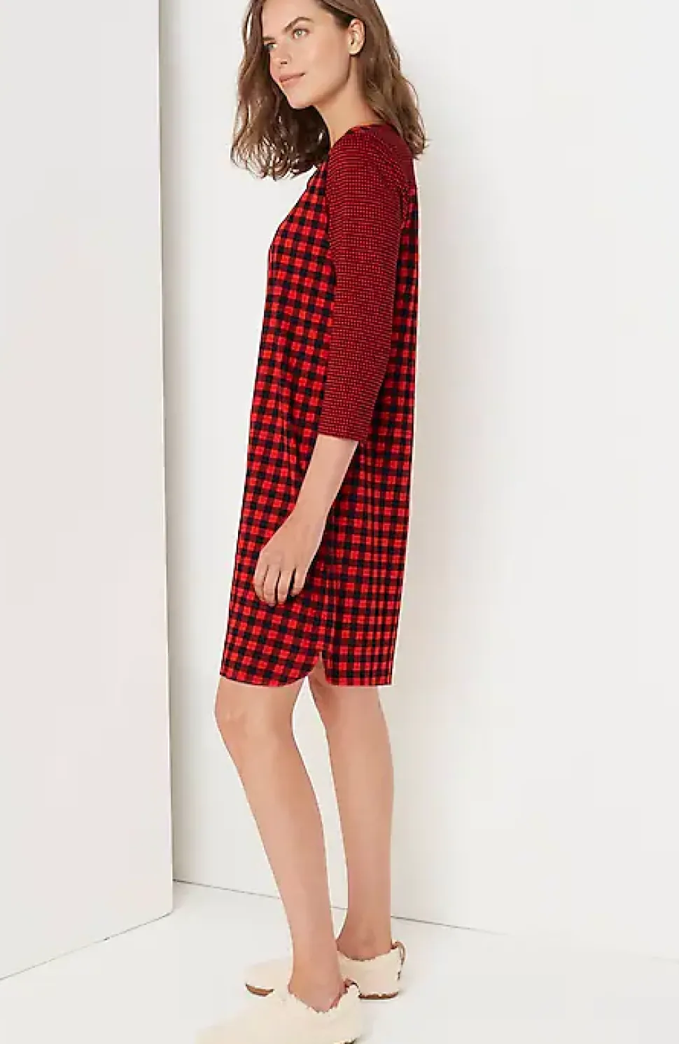 Sleep Ultrasoft Keyhole Gown | Jjill