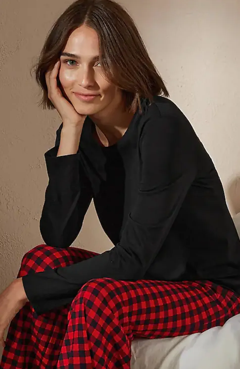 Sleep Ultrasoft Long-Sleeve Top | Jjill