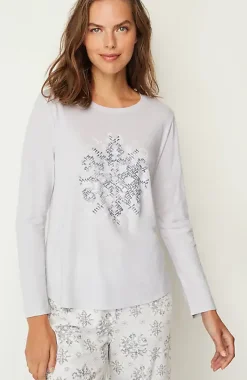 Sleep Ultrasoft Long-Sleeve Top | Jjill