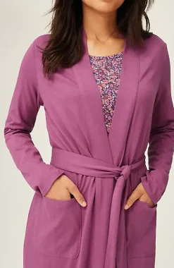 Sleep Ultrasoft Patch-Pocket Robe | Jjill