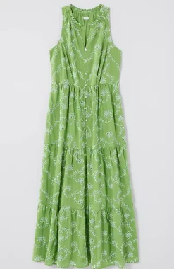 Sleeveless Tiered Maxi Dress | Jjill