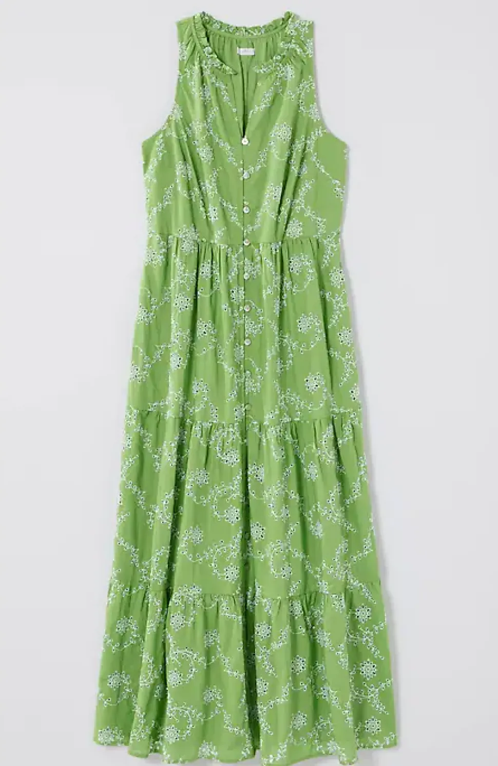 Sleeveless Tiered Maxi Dress | Jjill