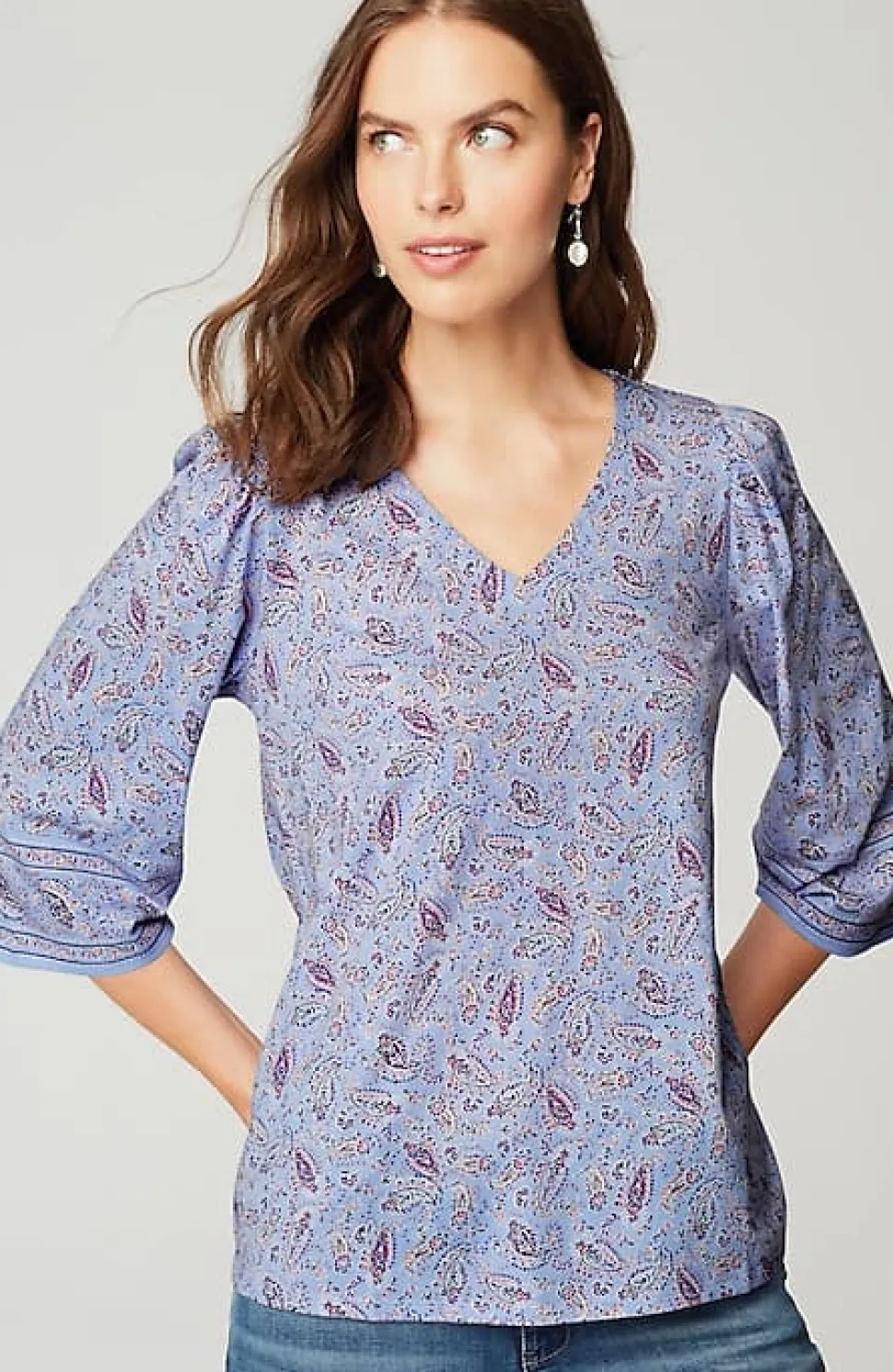 Soft U0026 Light Knit Top | Jjill