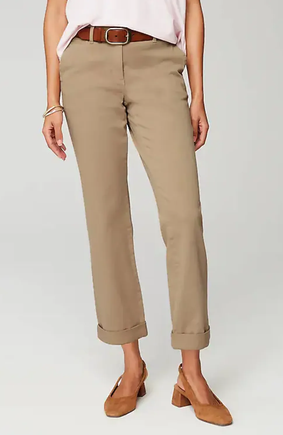 Straight-Leg Chino Pants | Jjill
