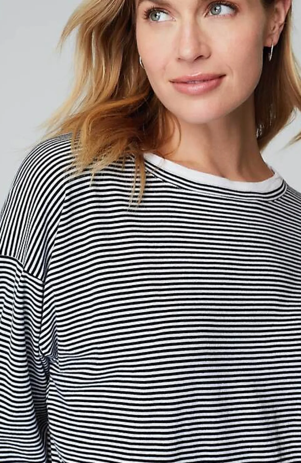 Striped Double-Layer Tee | Jjill