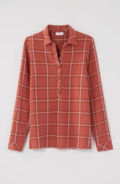 Textured Plaid Popover | Jjill