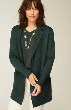 Textured Sweater-Jacket | Jjill
