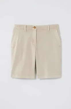 Trapunto-Stitched Chino Shorts | Jjill
