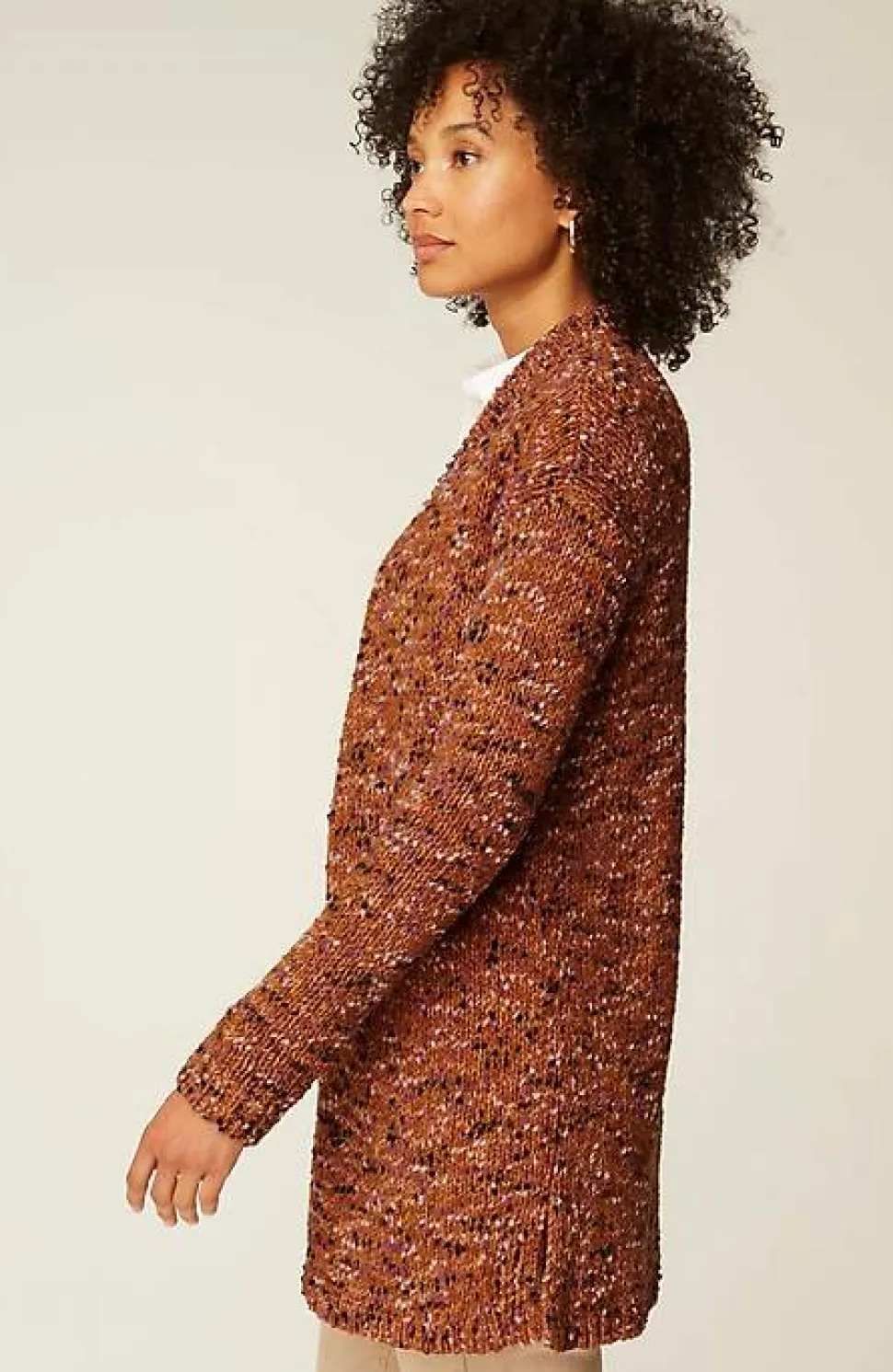 Utopia Mixed-Textures Cardi | Jjill