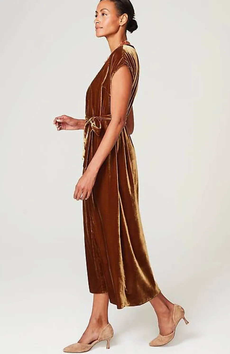 Velvet Maxi Dress | Jjill