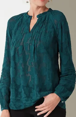 Ventana Jacquard Popover | Jjill