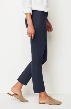 Versatile Cotton-Stretch Slim-Leg Pants | Jjill