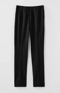 Versatile Cotton-Stretch Slim-Leg Pants | Jjill