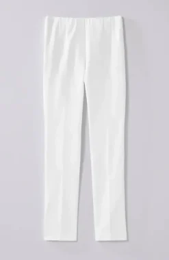 Versatile Cotton-Stretch Slim-Leg Pants | Jjill