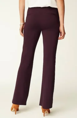 Wearever Double-Face Jersey Boot-Cut Trousers | Jjill
