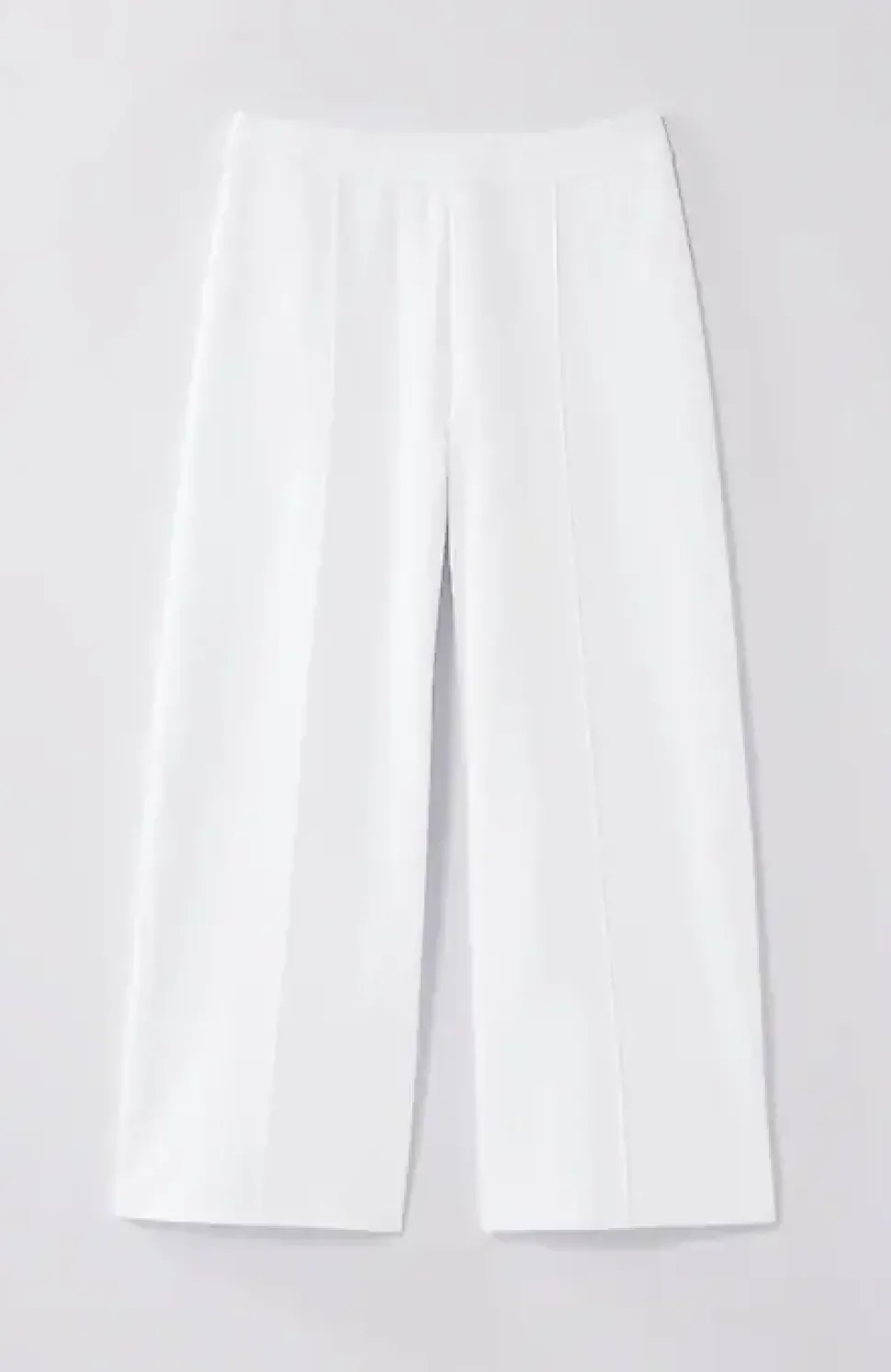 Wearever Double-Face Jersey Pintucked Crops | Jjill