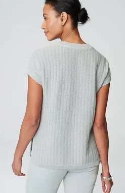 Wearever Lightweight Textured Pullover | Jjill