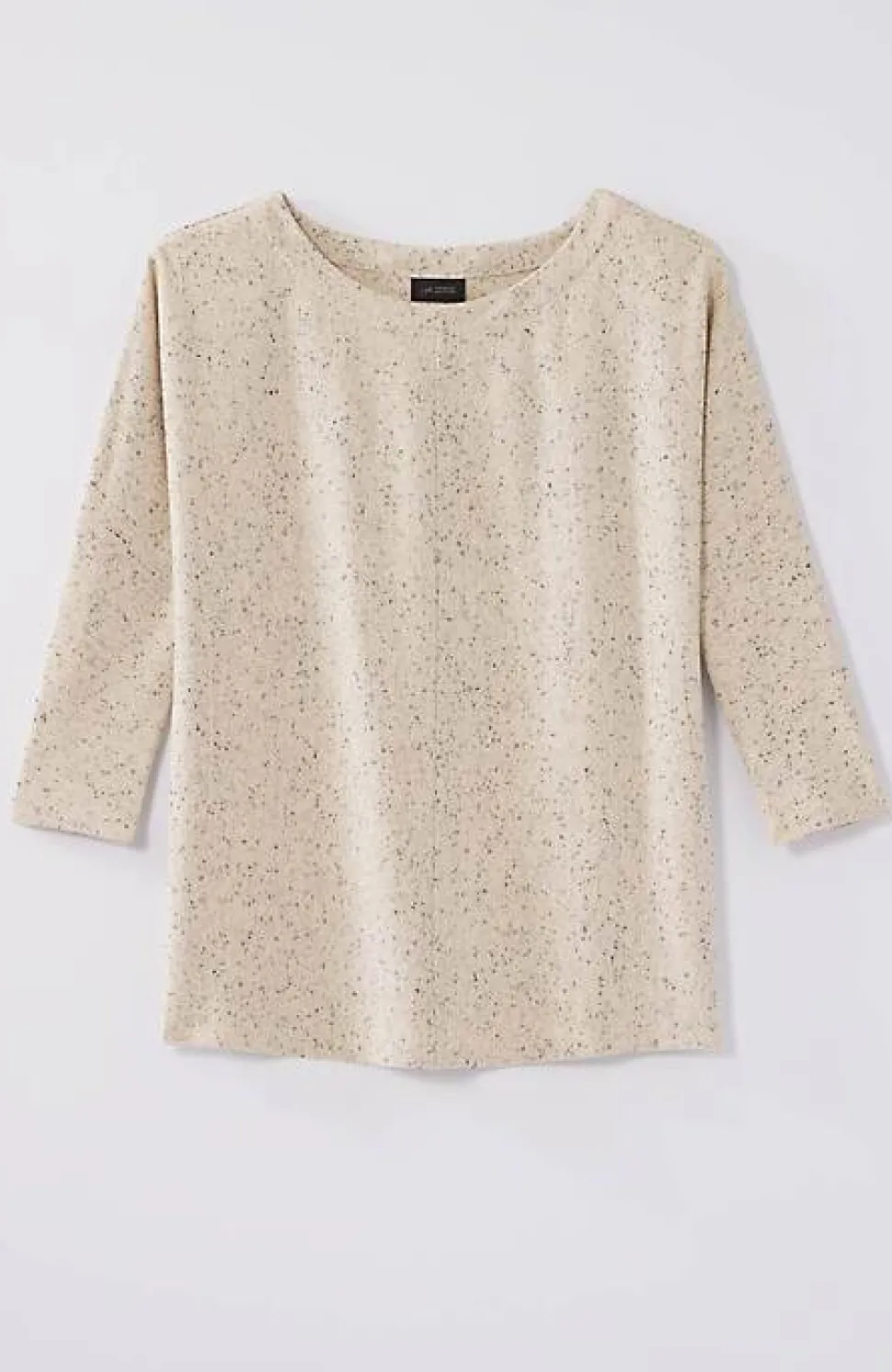 Wearever Marled Seamed Top | Jjill