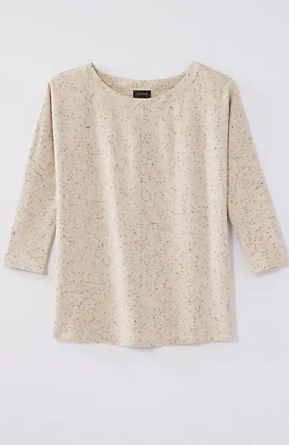 Wearever Marled Seamed Top | Jjill