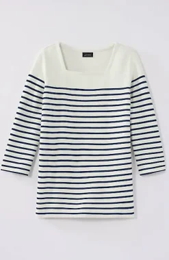 Wearever Ottoman Square-Neck Top | Jjill