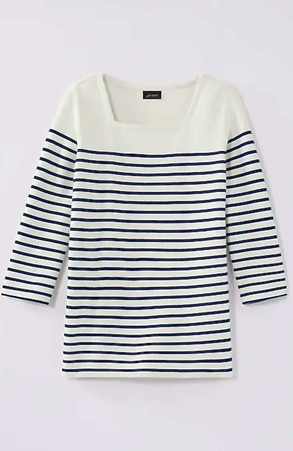 Wearever Ottoman Square-Neck Top | Jjill