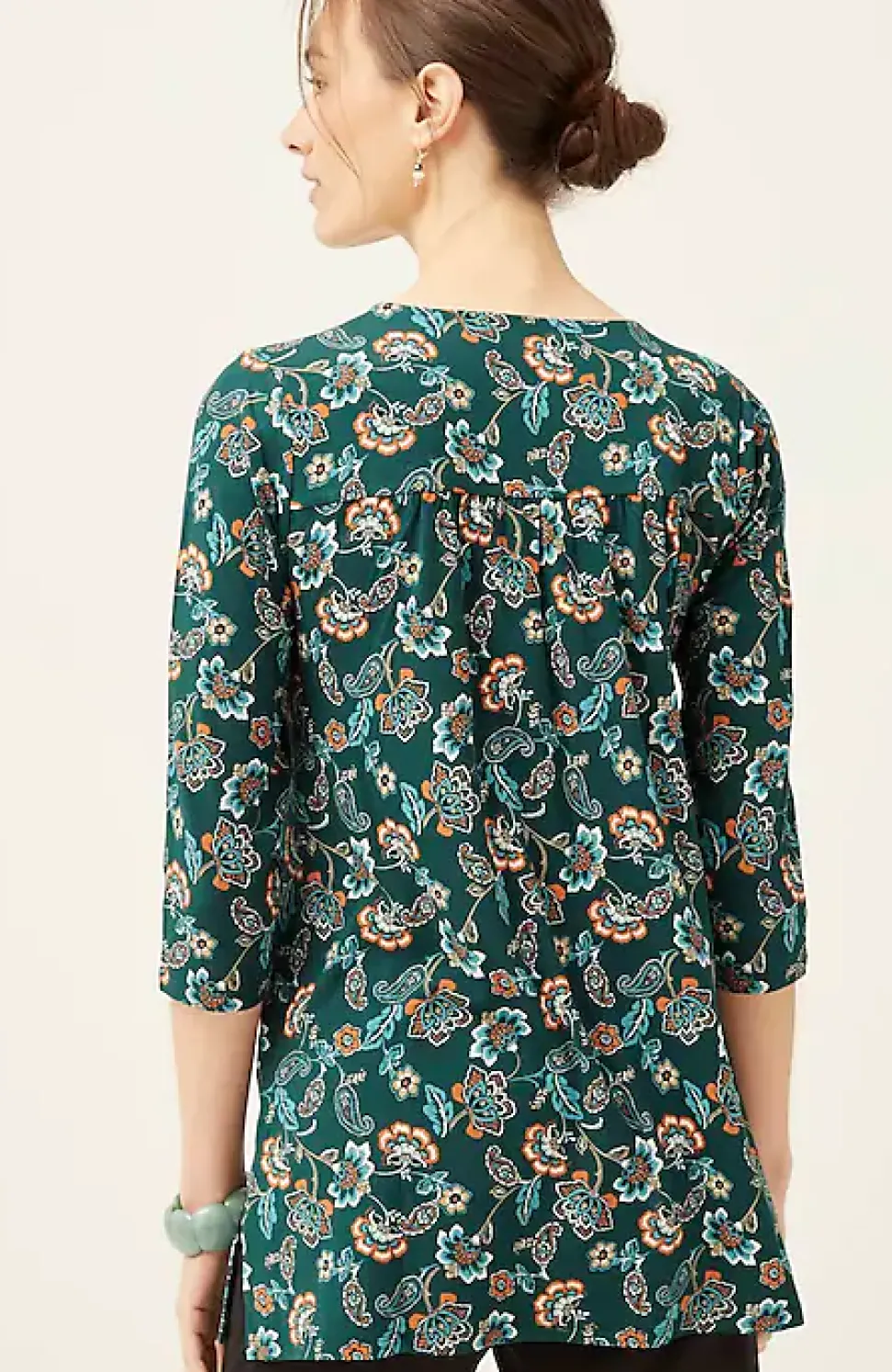 Wearever Shirred A-Line Tunic | Jjill