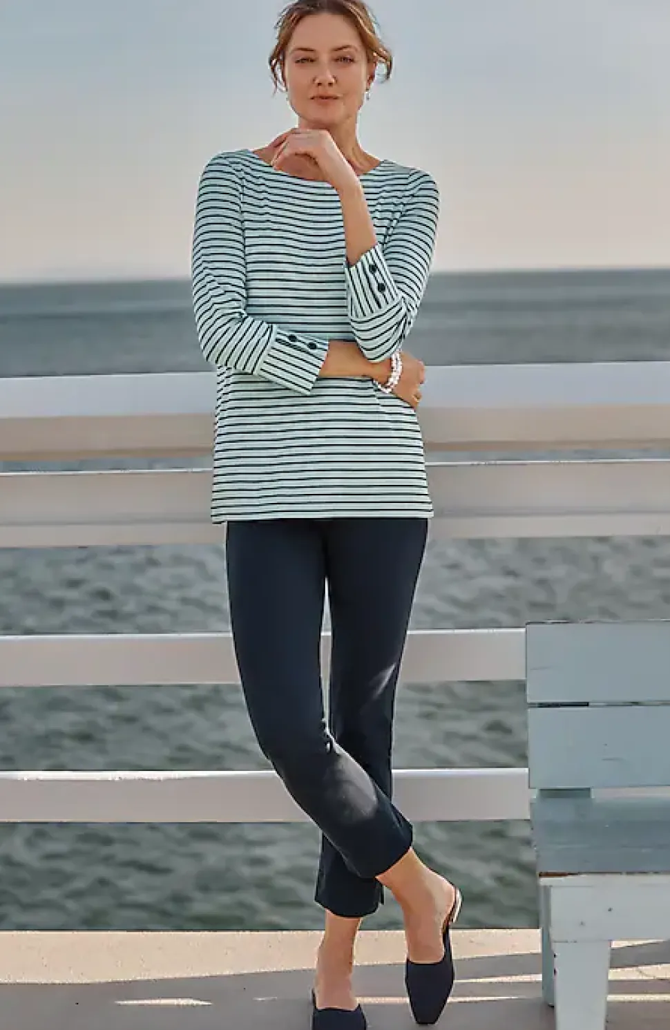 Wearever Smooth-Fit Knit Jeans | Jjill