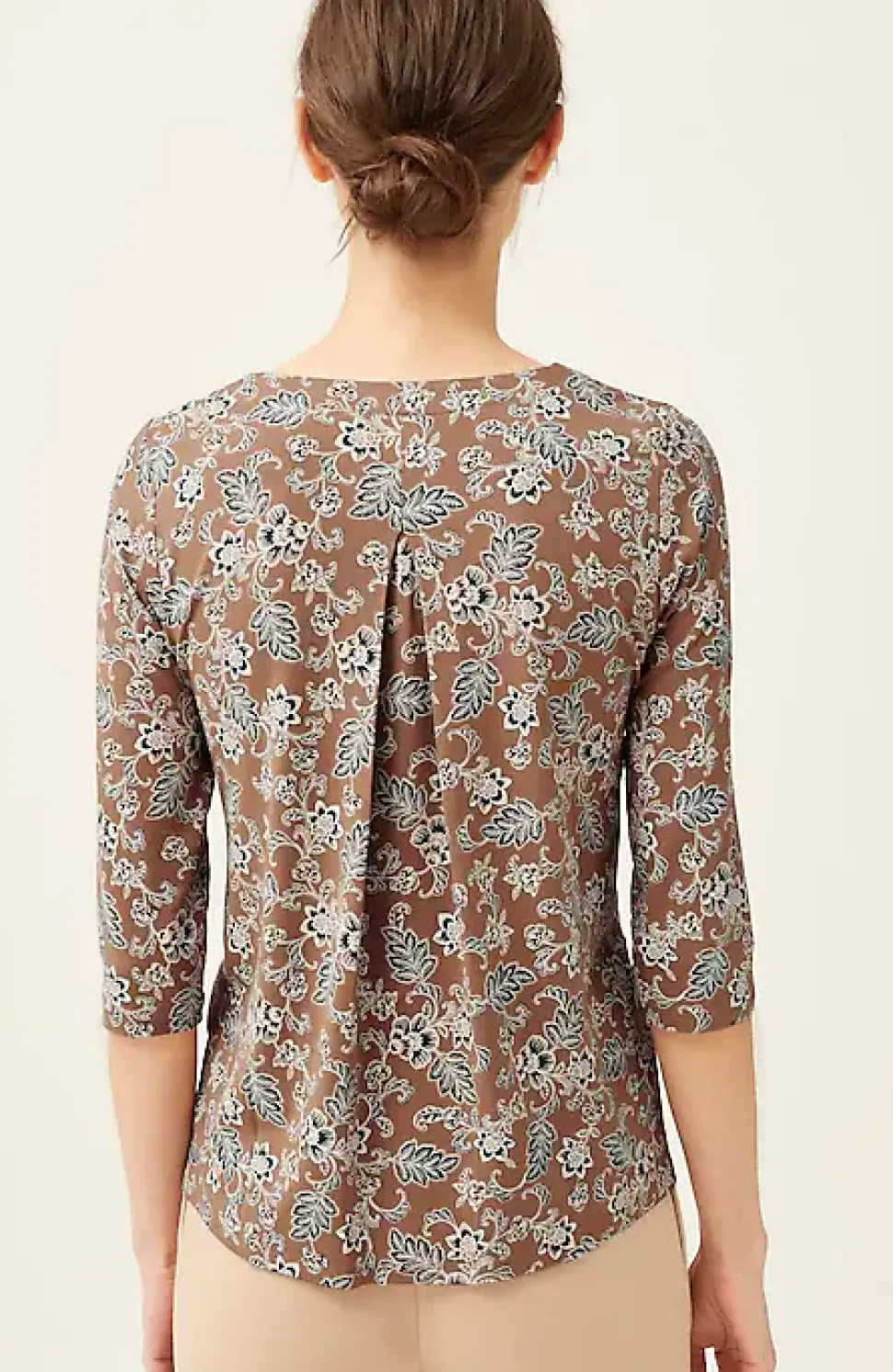 Wearever V-Neck Ballet-Sleeve Top | Jjill