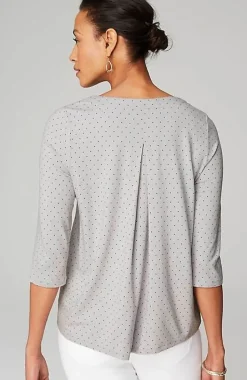 Wearever V-Neck Ballet-Sleeve Top | Jjill